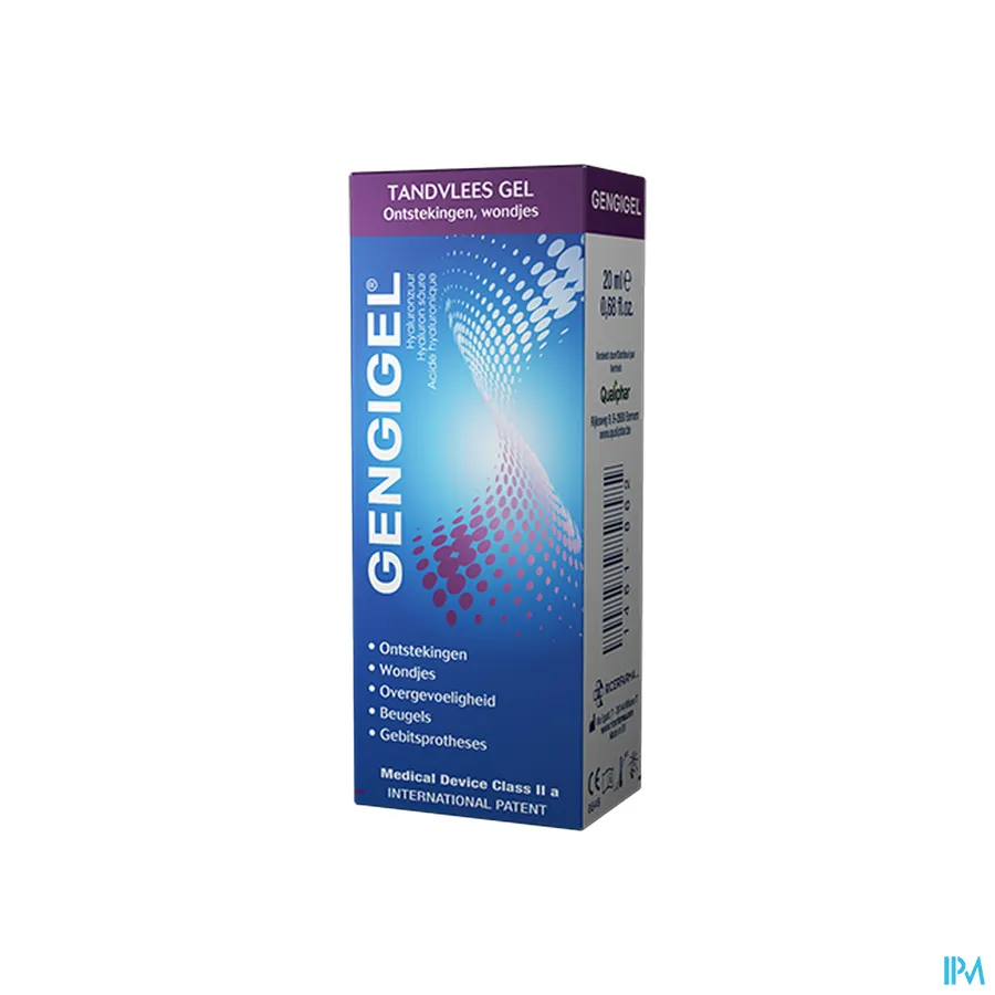 packshot van Gengigel Tandvlees Gel tegen Aften en Kleine Wonden/Bloedingen/Ontstekingen 20 ml