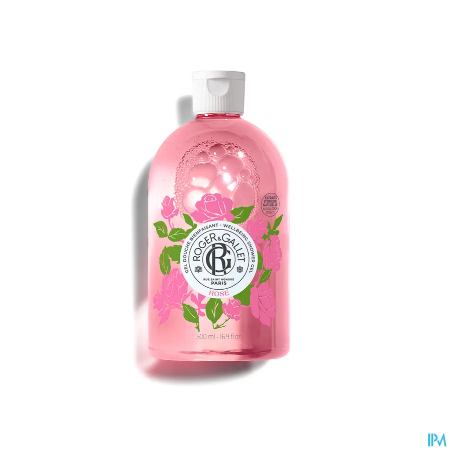 packshot van Roger & gallet Rose Douchegel 500 ml