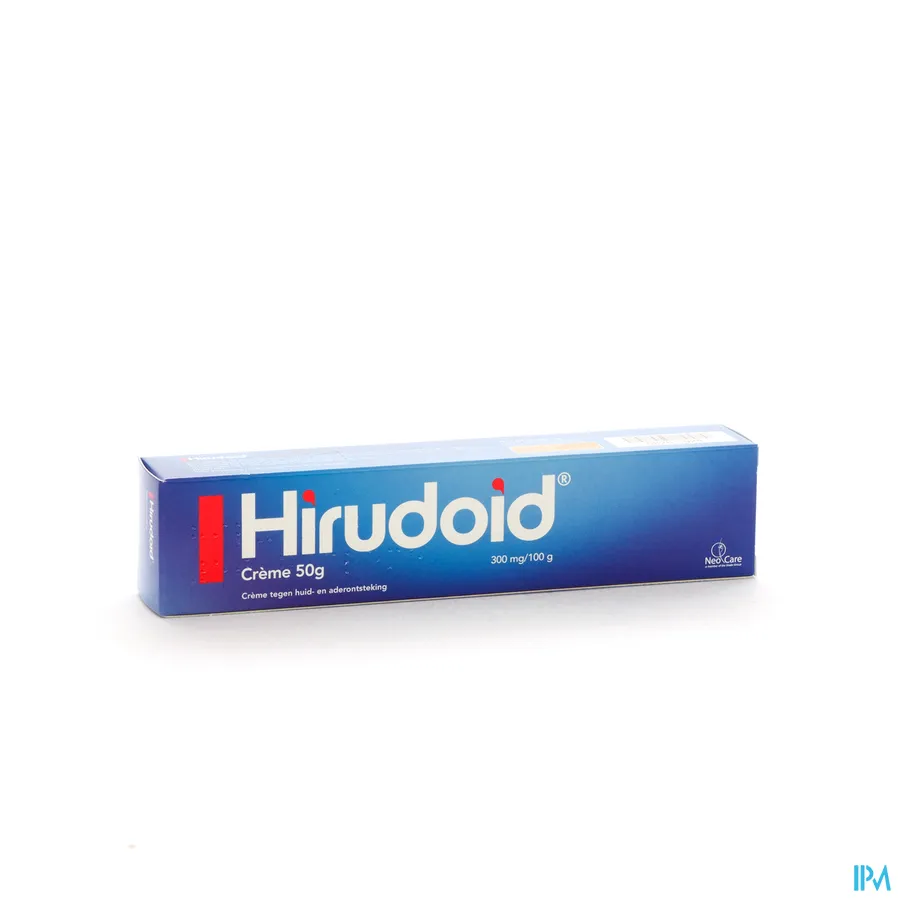packshot van Hirudoid 50g crème