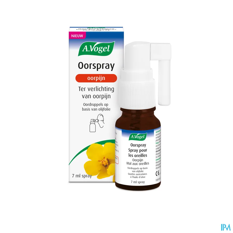 productshot van A. Vogel Oorspray Oorpijn 7 ml
