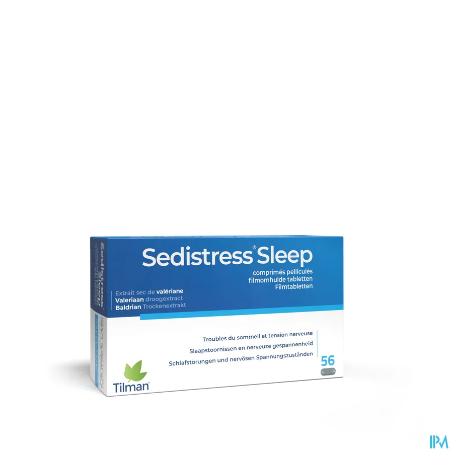 packshot van Sedistress Sleep 56 tabletten