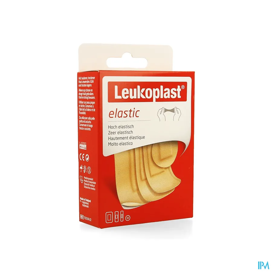 packshot van Leukoplast Elastic Assortiment 4 Maten 40 stuks