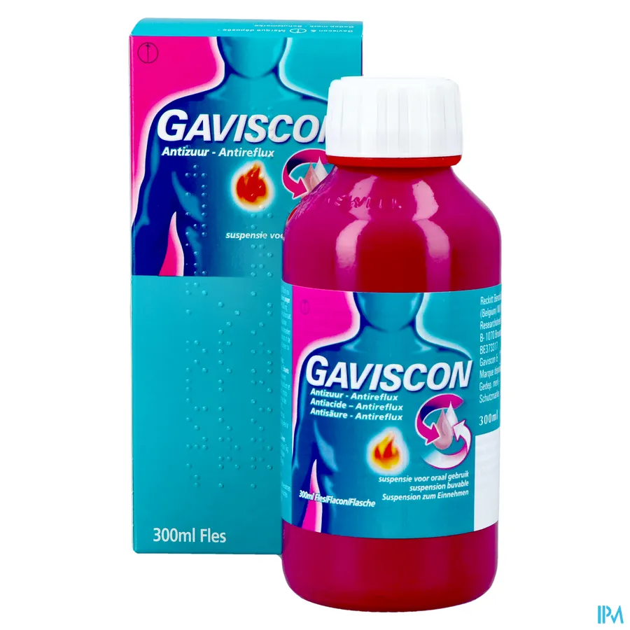 productshot van Gaviscon Antizuur-Antireflux 300 ml