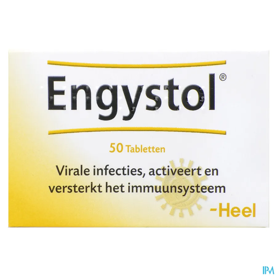 packshot van Heel Engystol 50 Tabletten