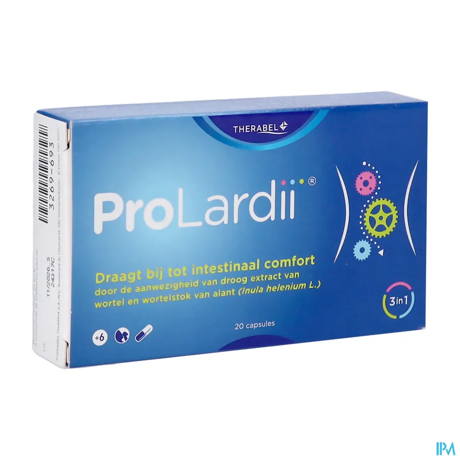 packshot van Prolardii 20 Capsules