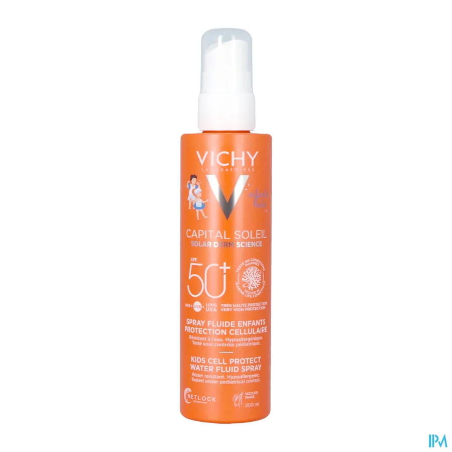packshot van Vichy Kids cell protect fluide spray 200 ml