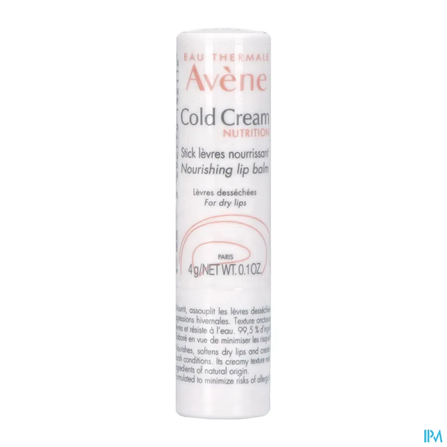 packshot van Avène Cold Cream Voedende Lipstick 4 g