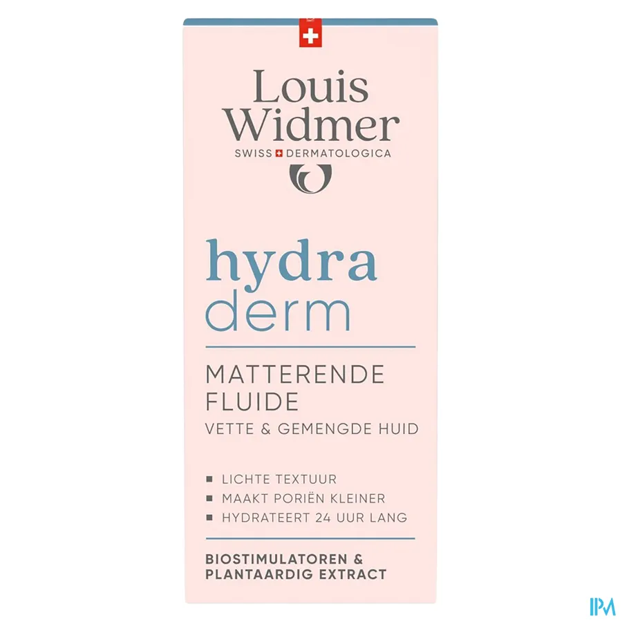 packshot van Louis Widmer Hydraderm Matterende Fluide 50 ml - met parfum