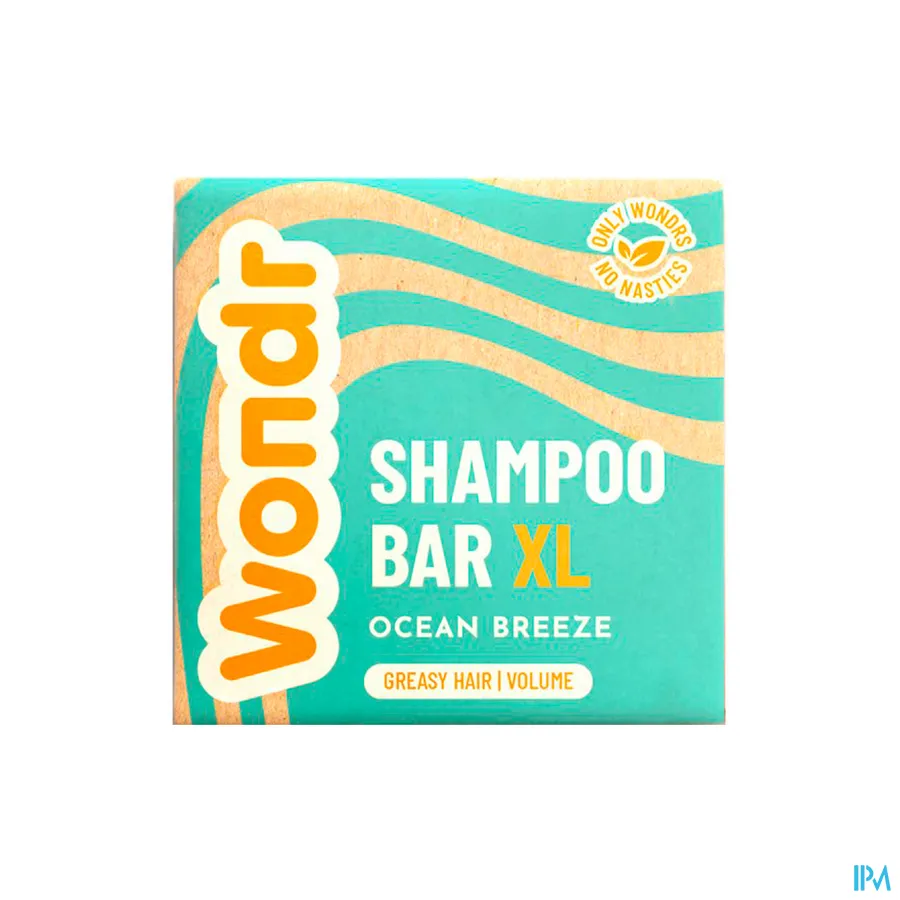 packshot van WONDR Shampoo Bar XL Ocean Breeze 110 g