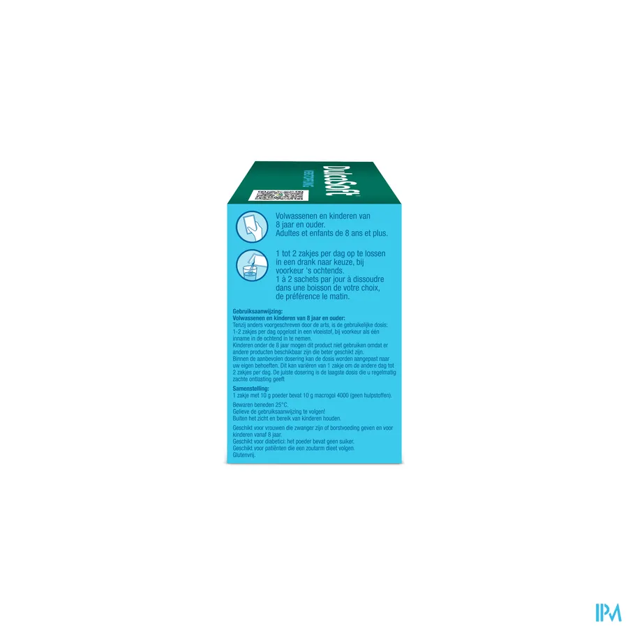 packshot van Dulcosoft Poeder 20 zakjes