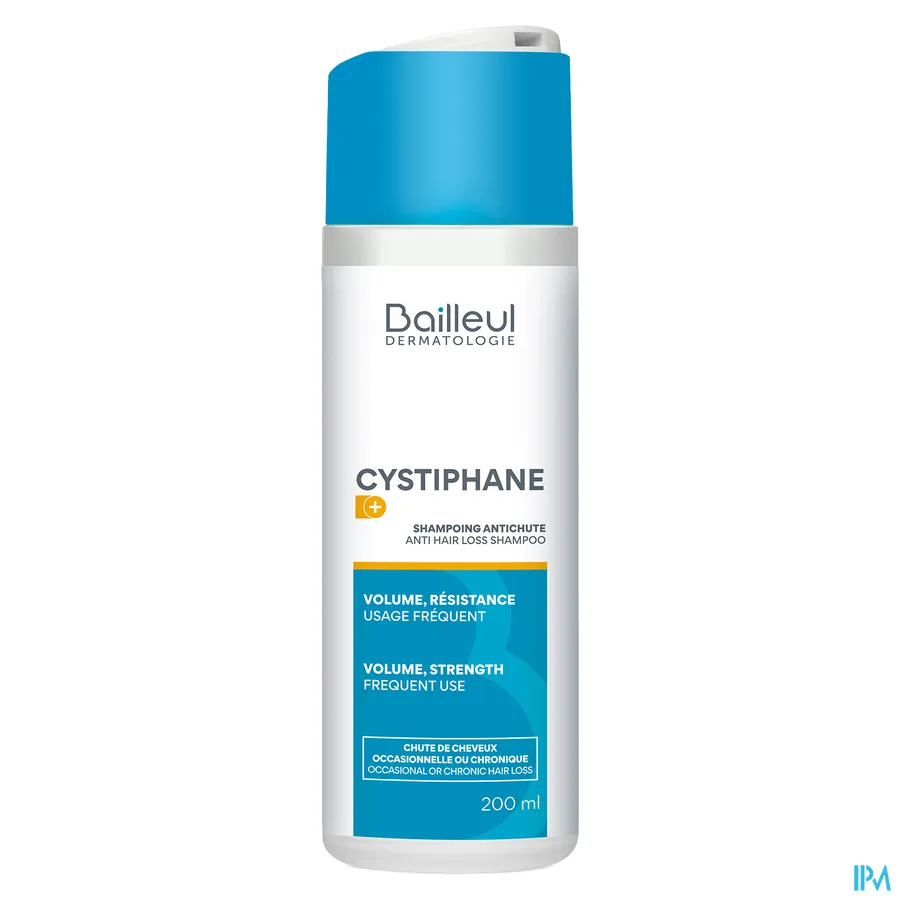 packshot van Cystiphane Shampoo tegen Haaruitval 200 ml