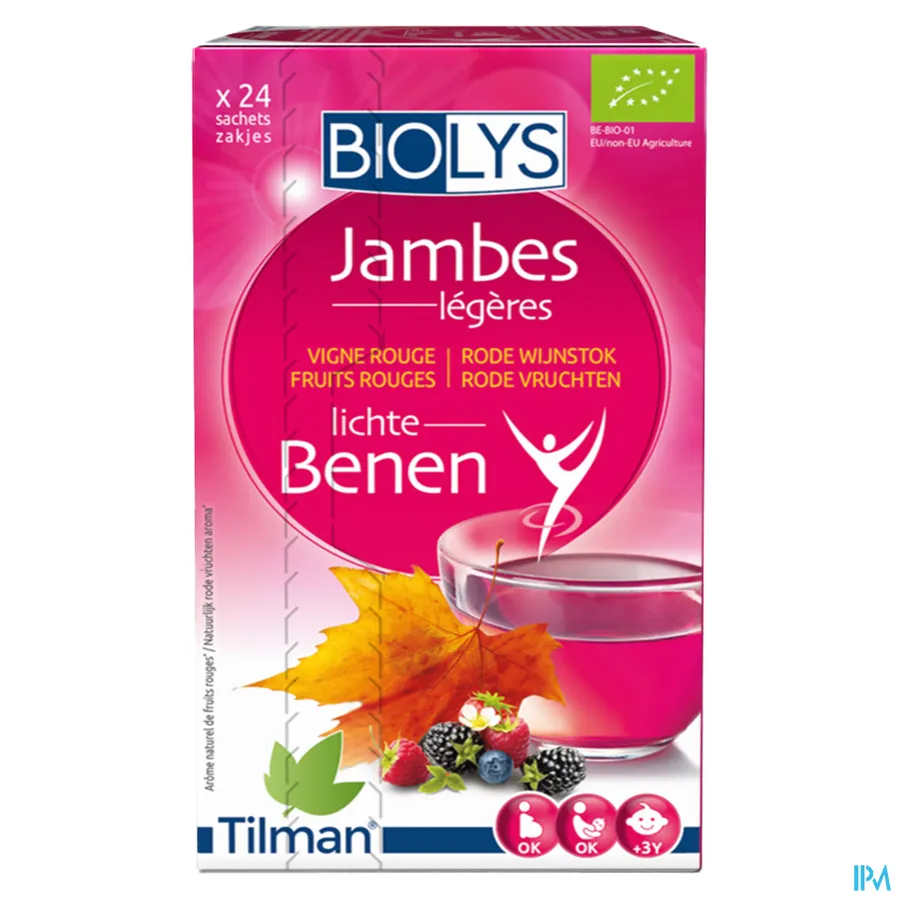 packshot van Tilman Biolys Antioxidanten Rooibos-Groene Thee 24 zakjes