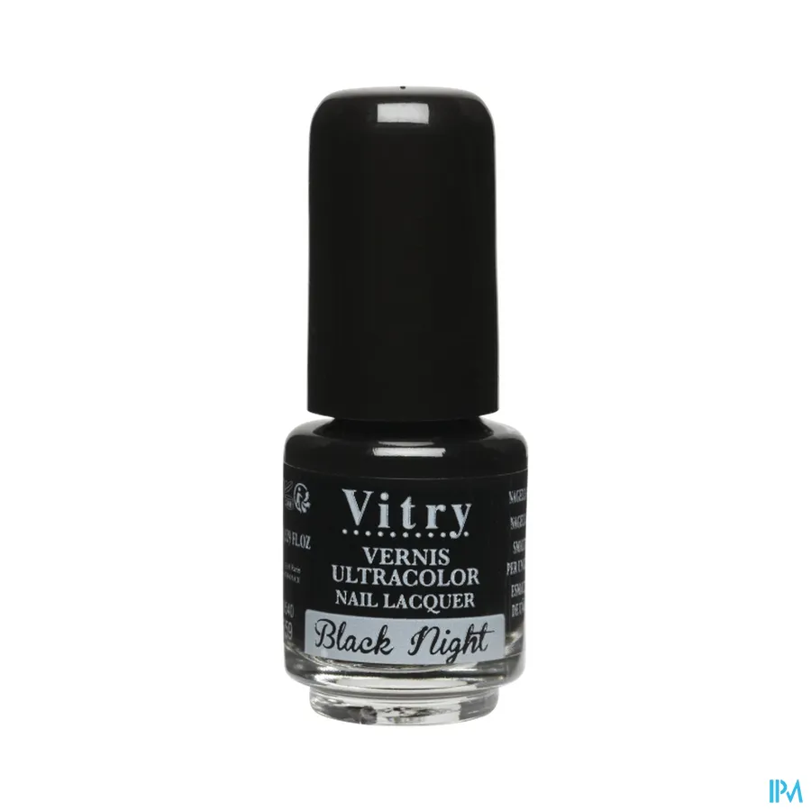 packshot van Vitry Nagellak 59 Black Night 4 ml