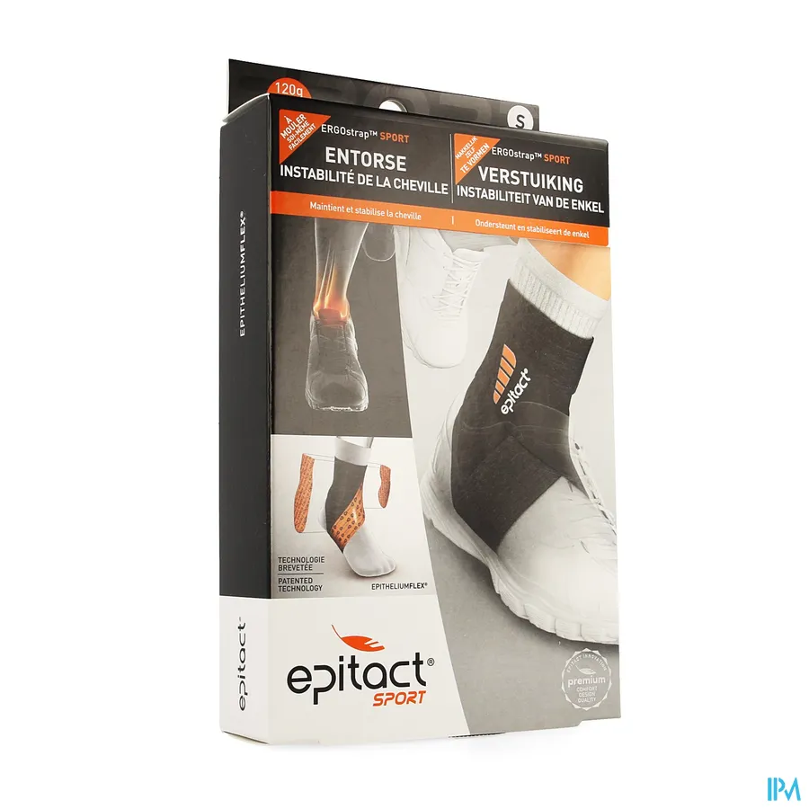 packshot van Epitact Sport ERGO Strap Sport voor Verstuiking en Instabiliteit van de Enkel Maat Small