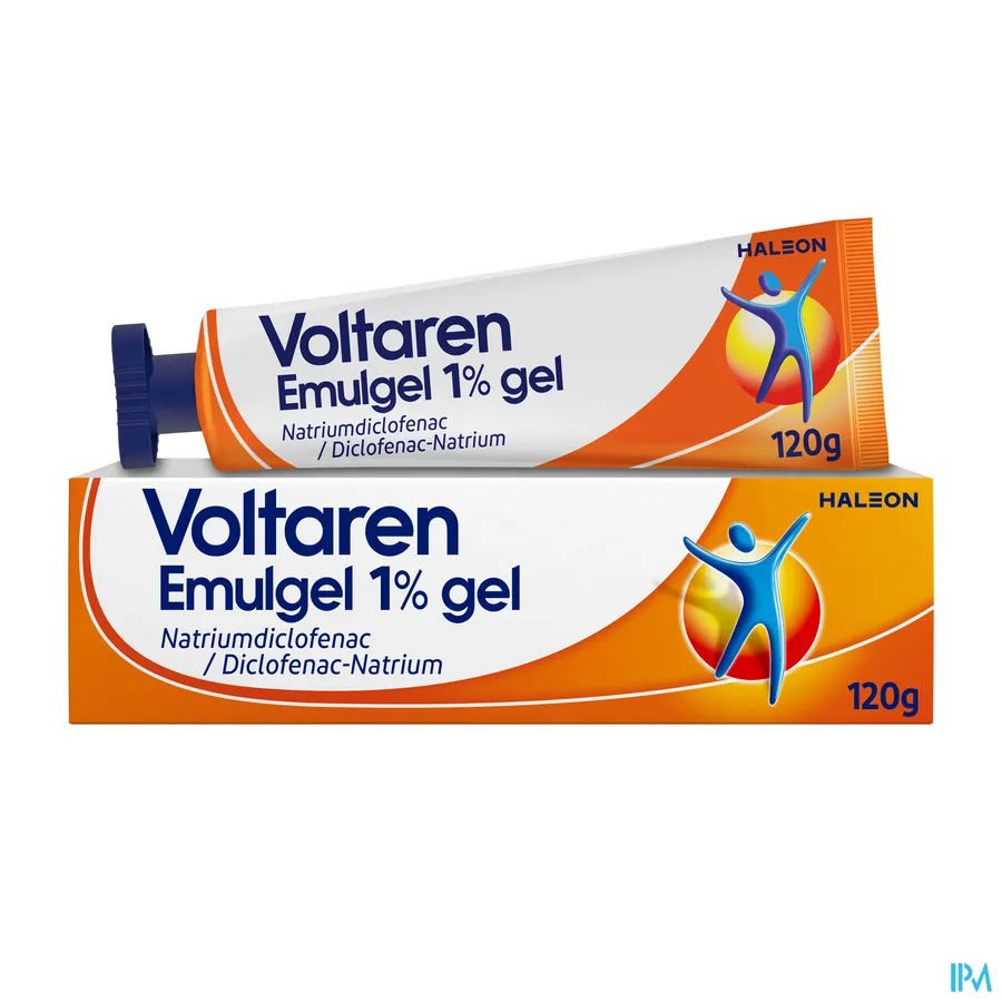 packshot van Voltaren Emulgel 1 % 120 g