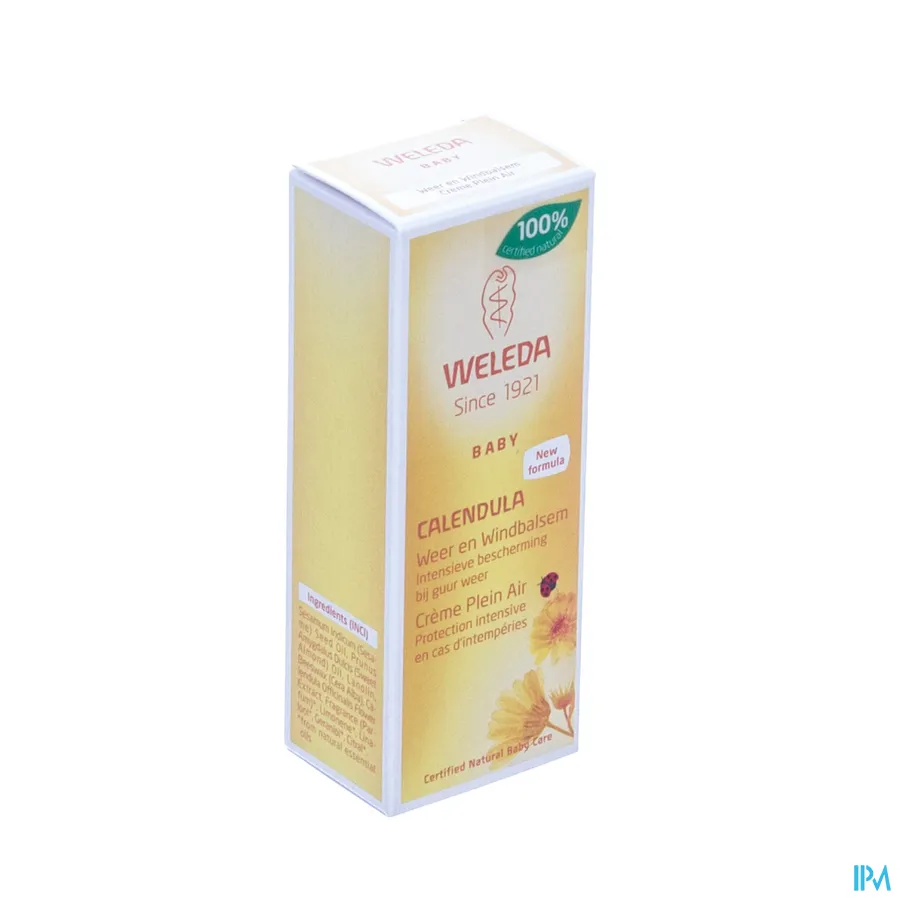 packshot van Weleda Baby Calendula Weer- en Windbalsem 30 ml