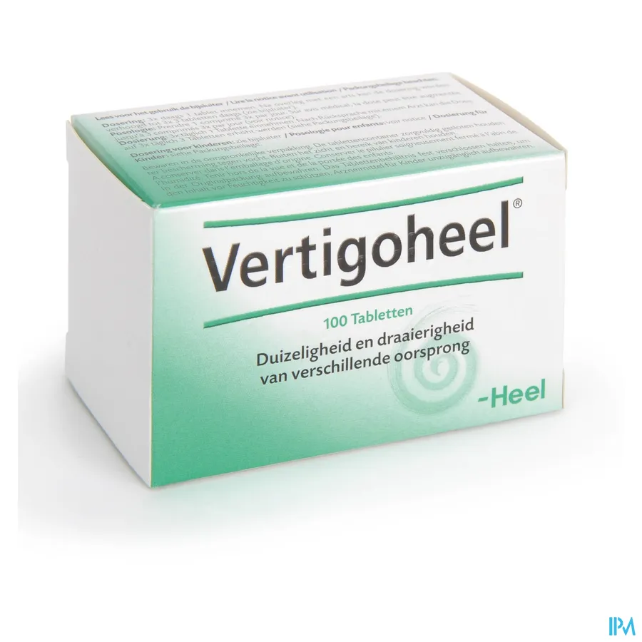 packshot van Vertigoheel 100 Tabletten