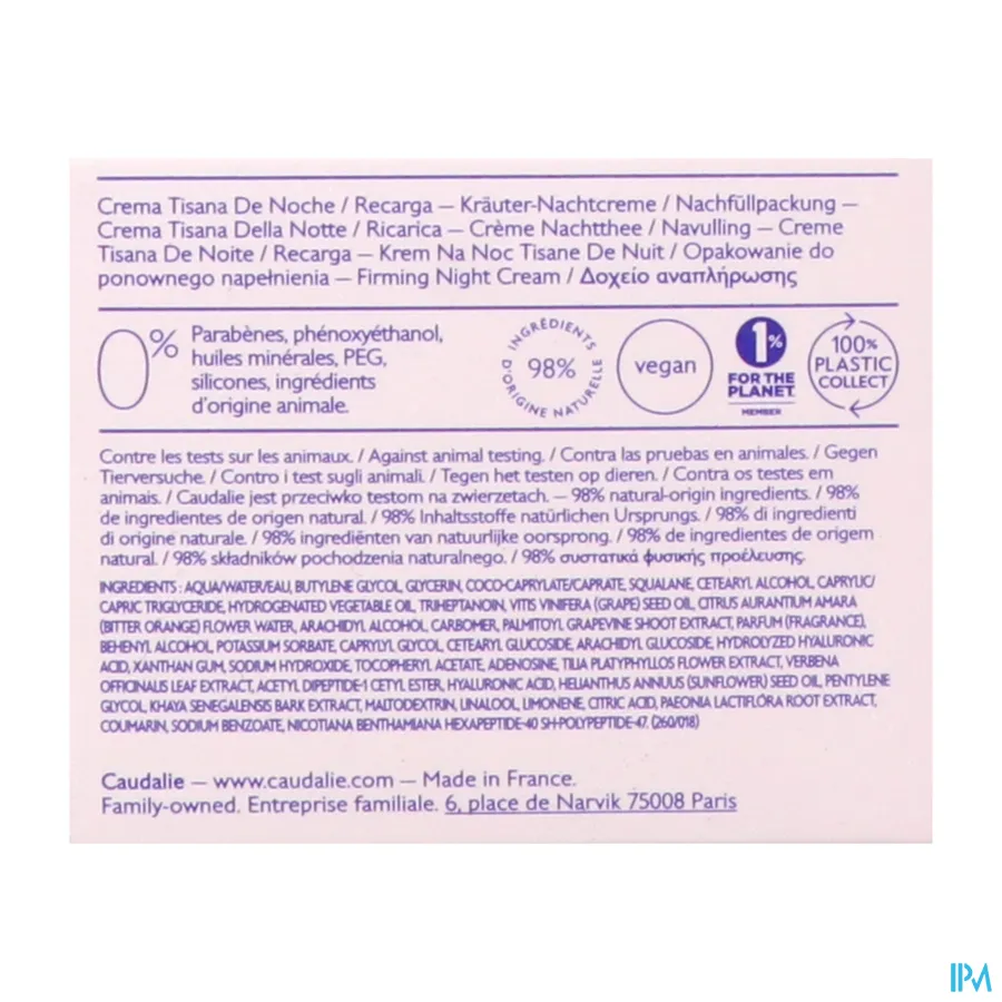 packshot van Caudalie Vinopure Zuiverend Masker 75 ml