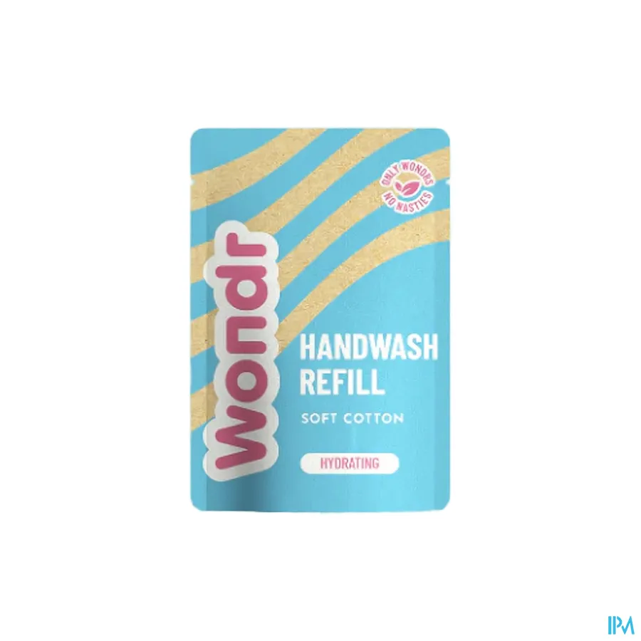 packshot van Wondr Handsoap Pack Soft Cotton 2 Producten