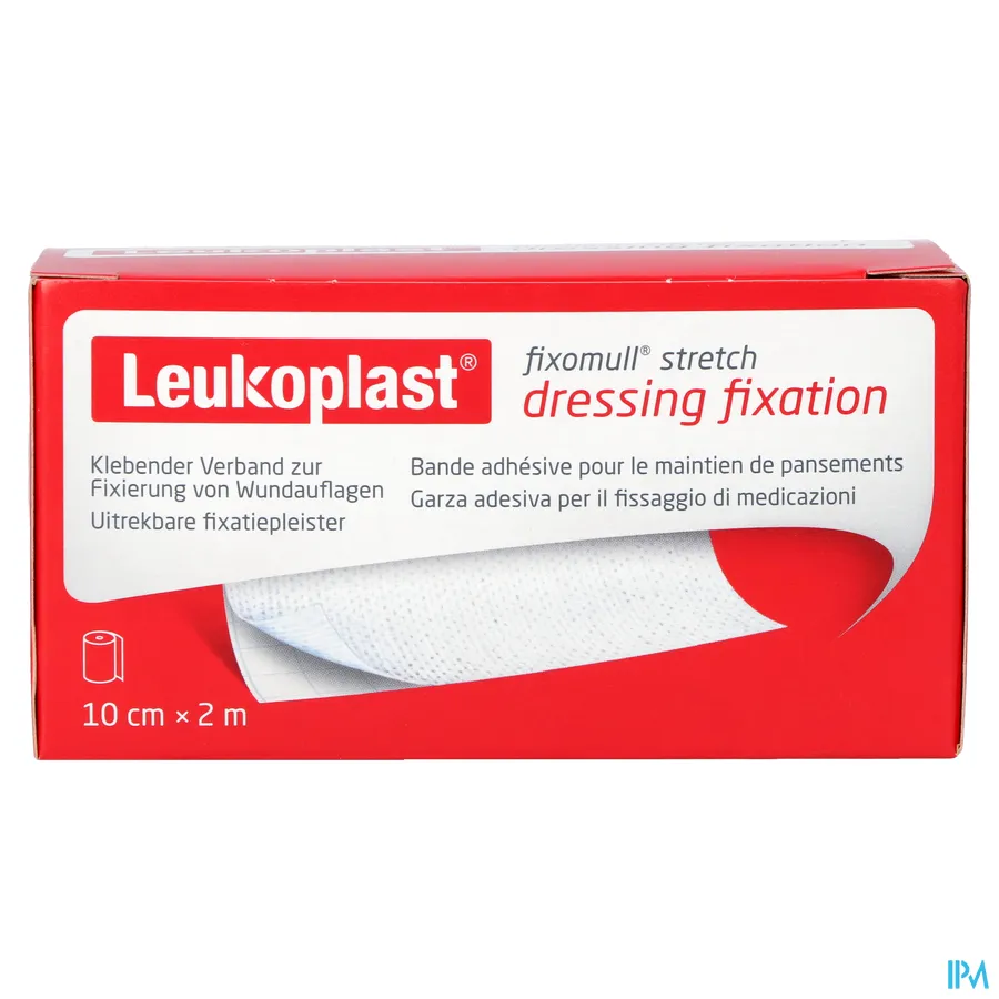 packshot van Fixomull Stretch 10 cm x 2 m 1 stuk