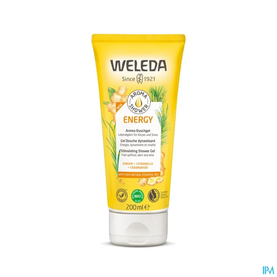 productshot van Weleda Energy Douchegel 200 ml