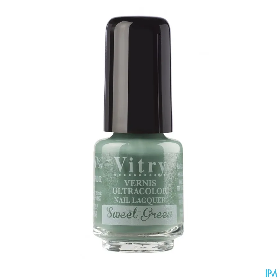 packshot van Vitry Nagellak Sweet Green 4 ml