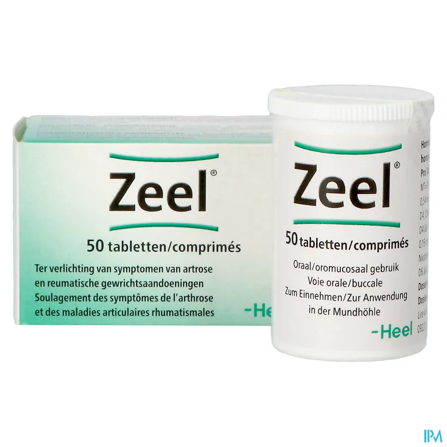 productshot van Heel Zeel T 50 Tabletten