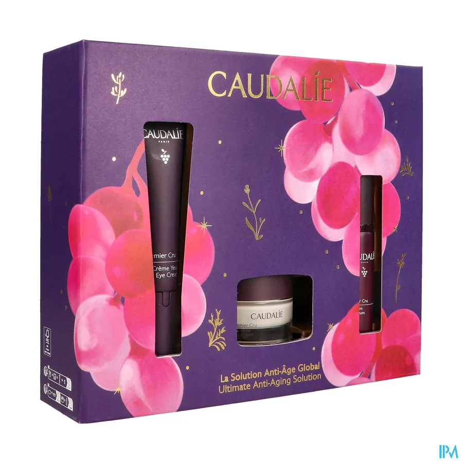 packshot van Caudalie Premier Cru Ultimate Anti-Aging Solution Geschenkset 1 set