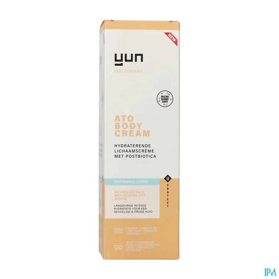 packshot van YUN ATO Postbiotic Hydra Body Cream 200 ml