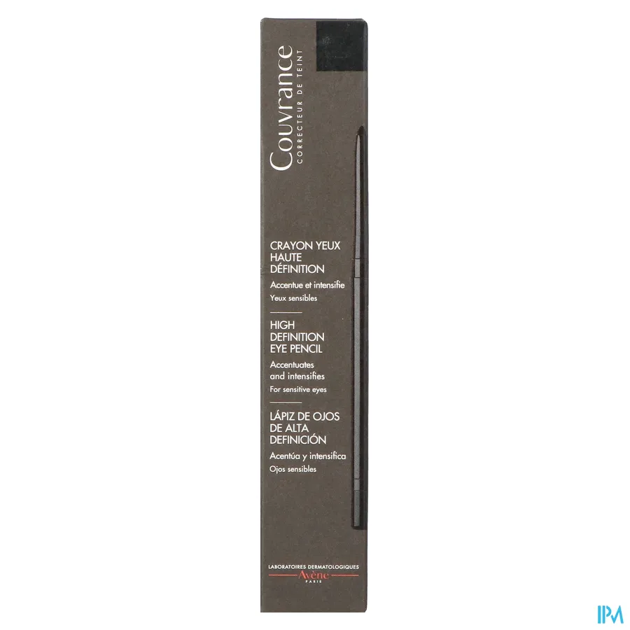 packshot van Avène Couvrance Oogpotlood Zwart High Definition