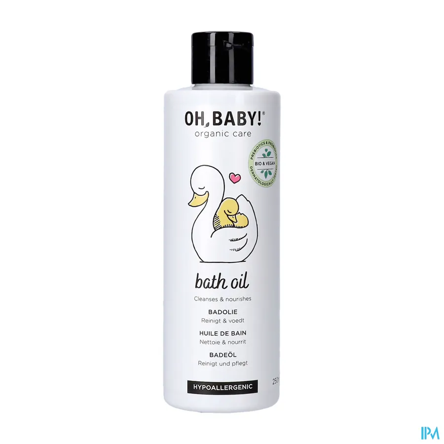 packshot van Oh Baby Badolie 250 ml