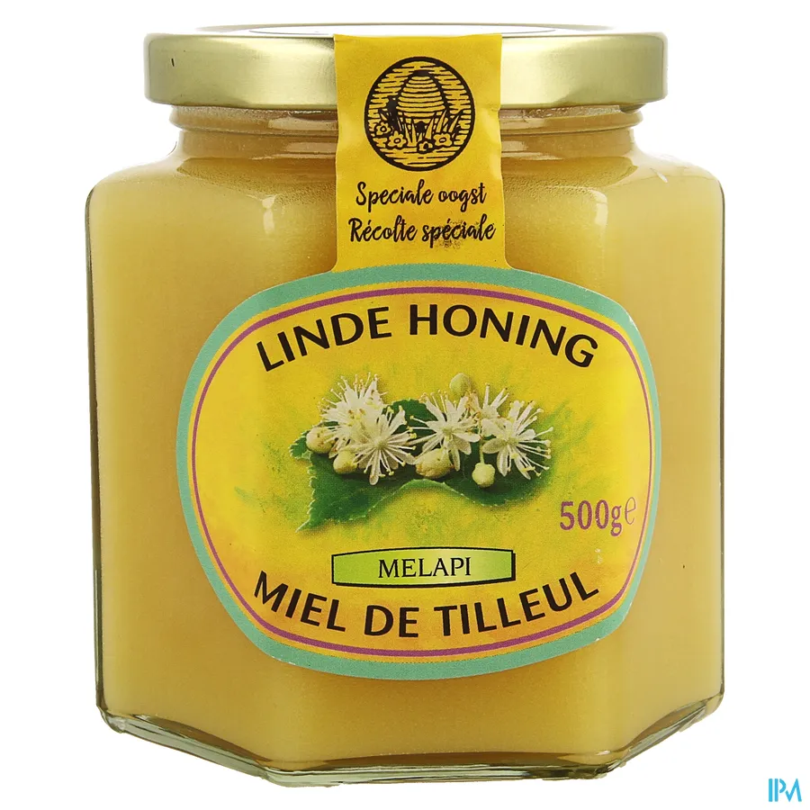 packshot van Melapi Lindehoning 500 g