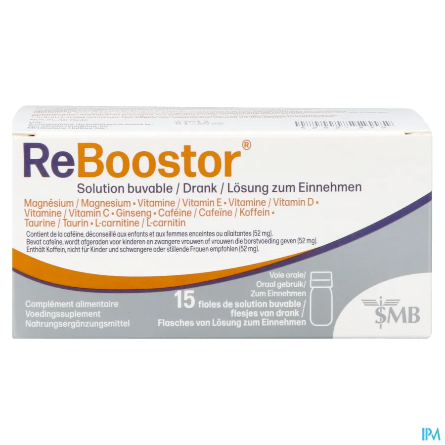 packshot van ReBoostor 15 flesjes