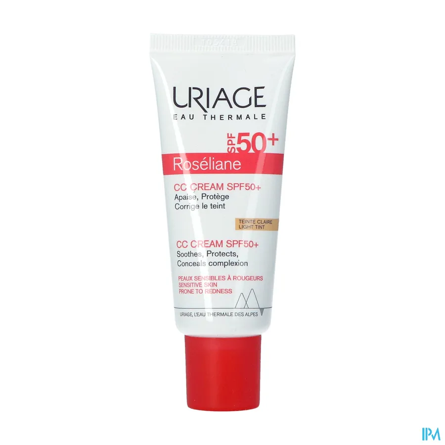 productshot van Uriage Roseliane CC Crème SPF50+ Light 40 ml