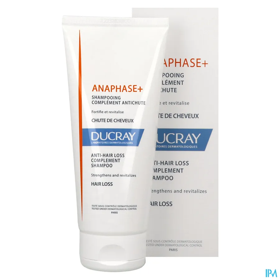productshot van Ducray Anaphase+ Stimulerende Crème Shampoo tegen Haaruitval 200 ml