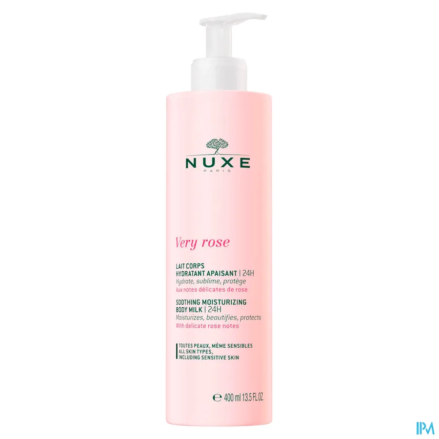 productshot van Nuxe Very Rose Body Lotion 400 ml