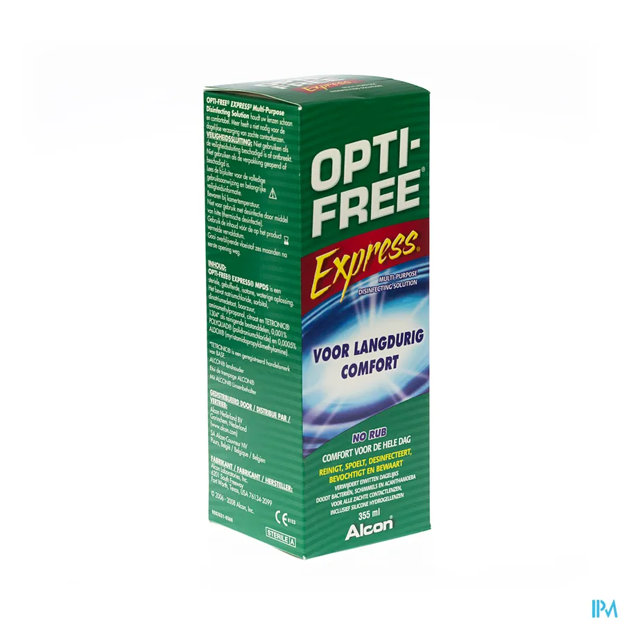 packshot van Opti-Free Express 355ml