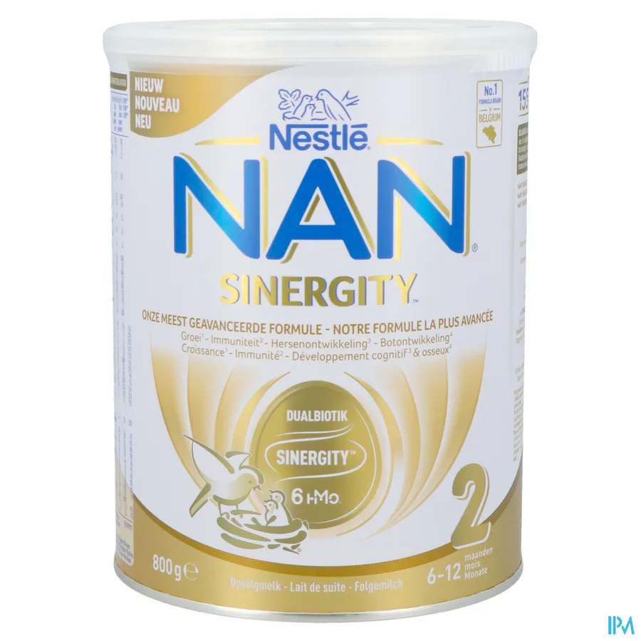 packshot van Nan Sinergity 2 800g