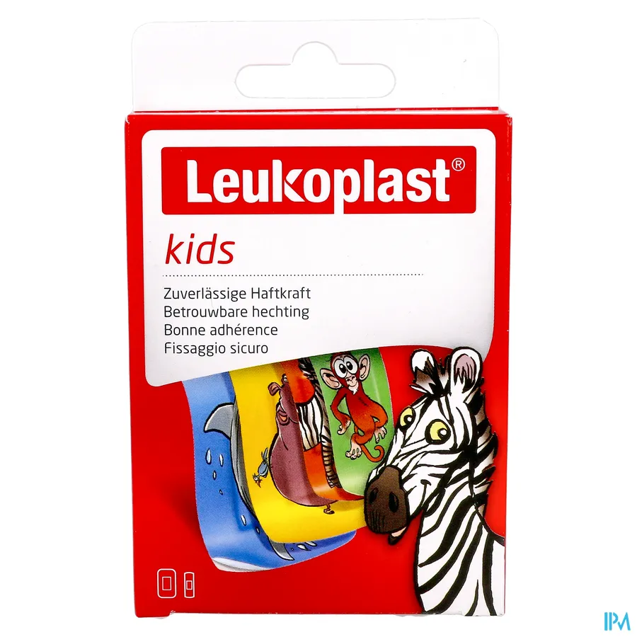 packshot van Leukoplast Kids Assortiment 12 stuks