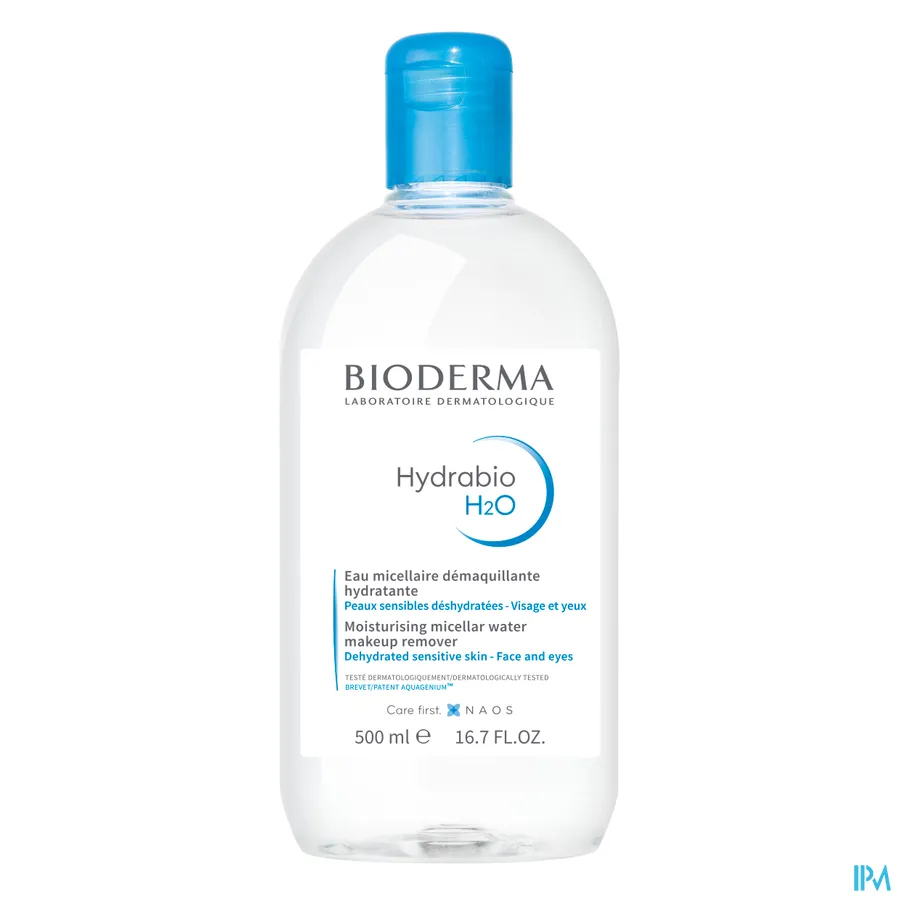 packshot van Bioderma Hydrabio H2O Micellaire Oplossing 500 ml