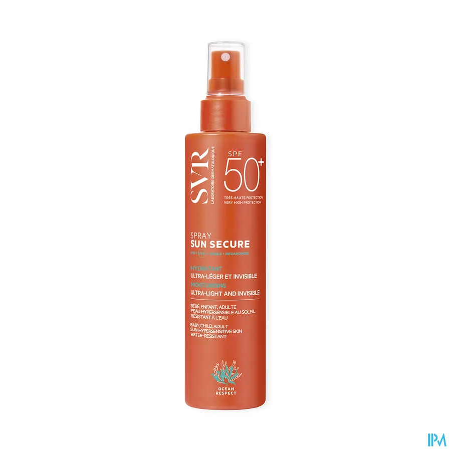 productshot van SVR Sun Secure Spray SPF 50+ 200 ml