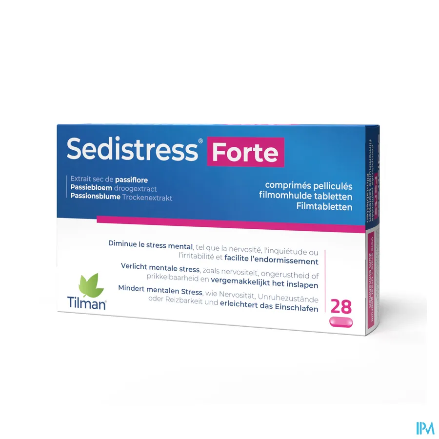 packshot van Sedistress Forte Filmomh Tabl 28