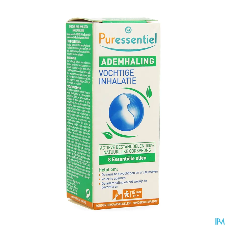 packshot van Puressentiel Ademhaling Vochtige Inhalatie 50 ml