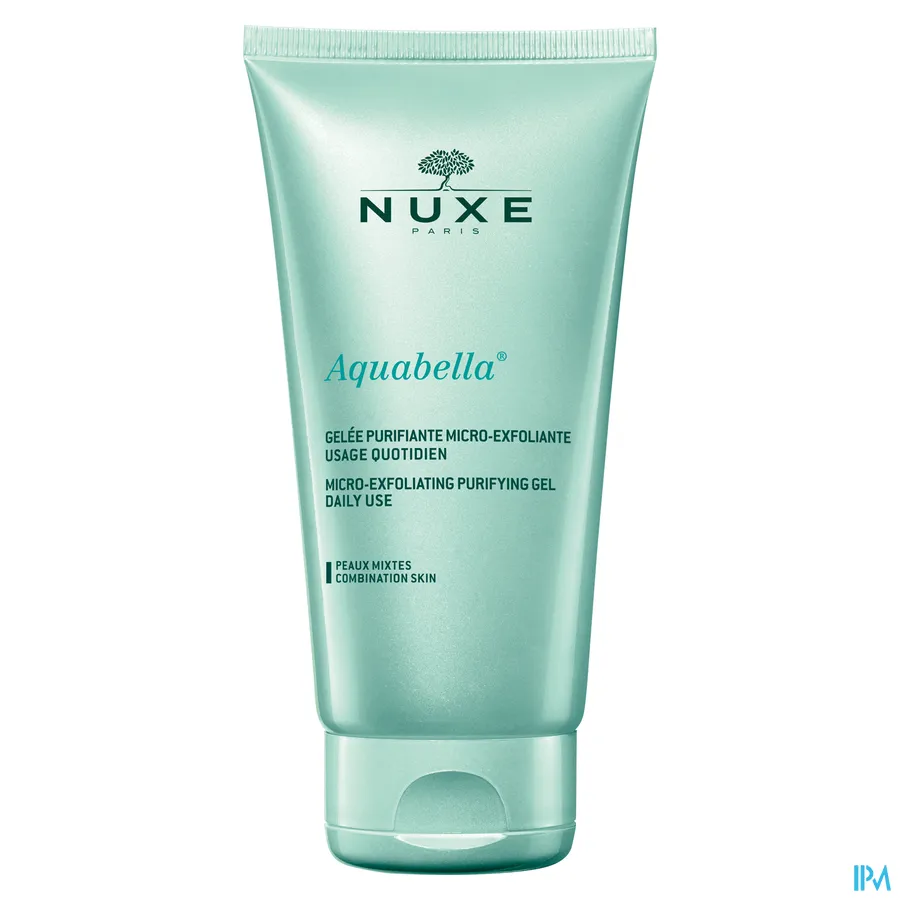 packshot van Nuxe Aquabella Micro-Exfoliërende Zuiverende Gel 150 ml