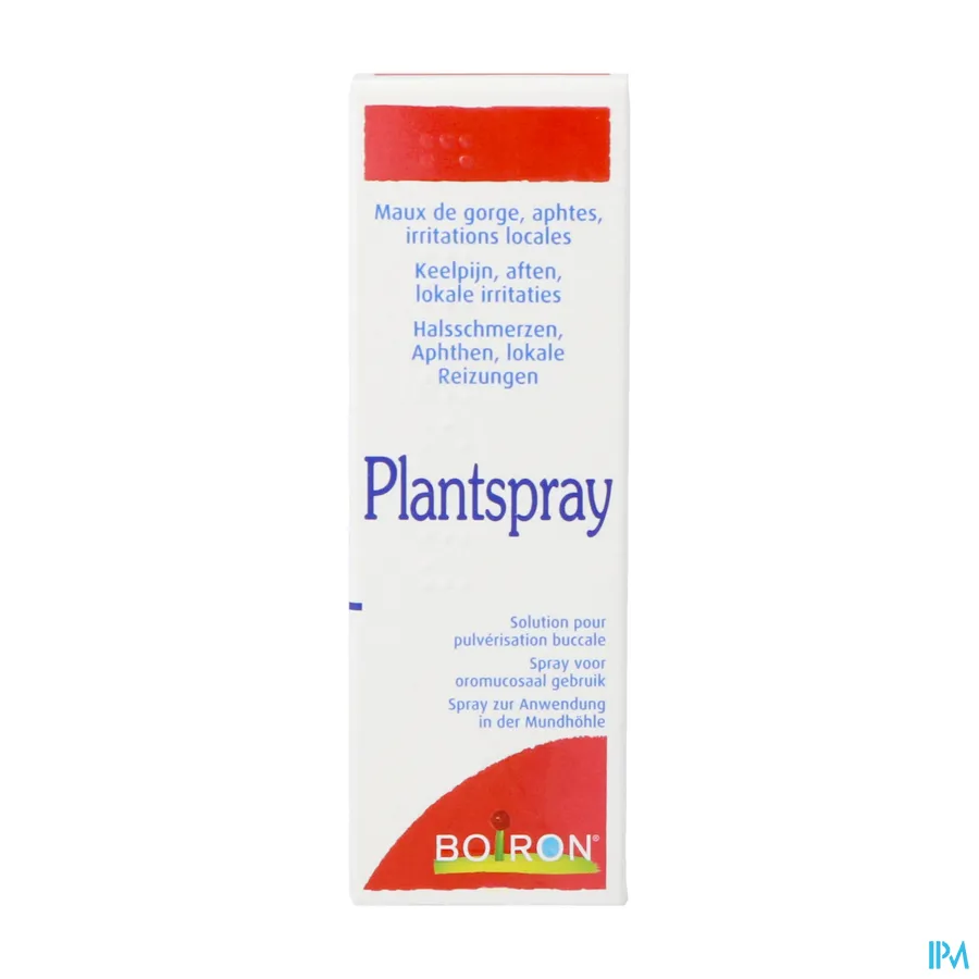 packshot van Plantspray voor Keelpijn, Aften en Lokale Irritaties 20 ml