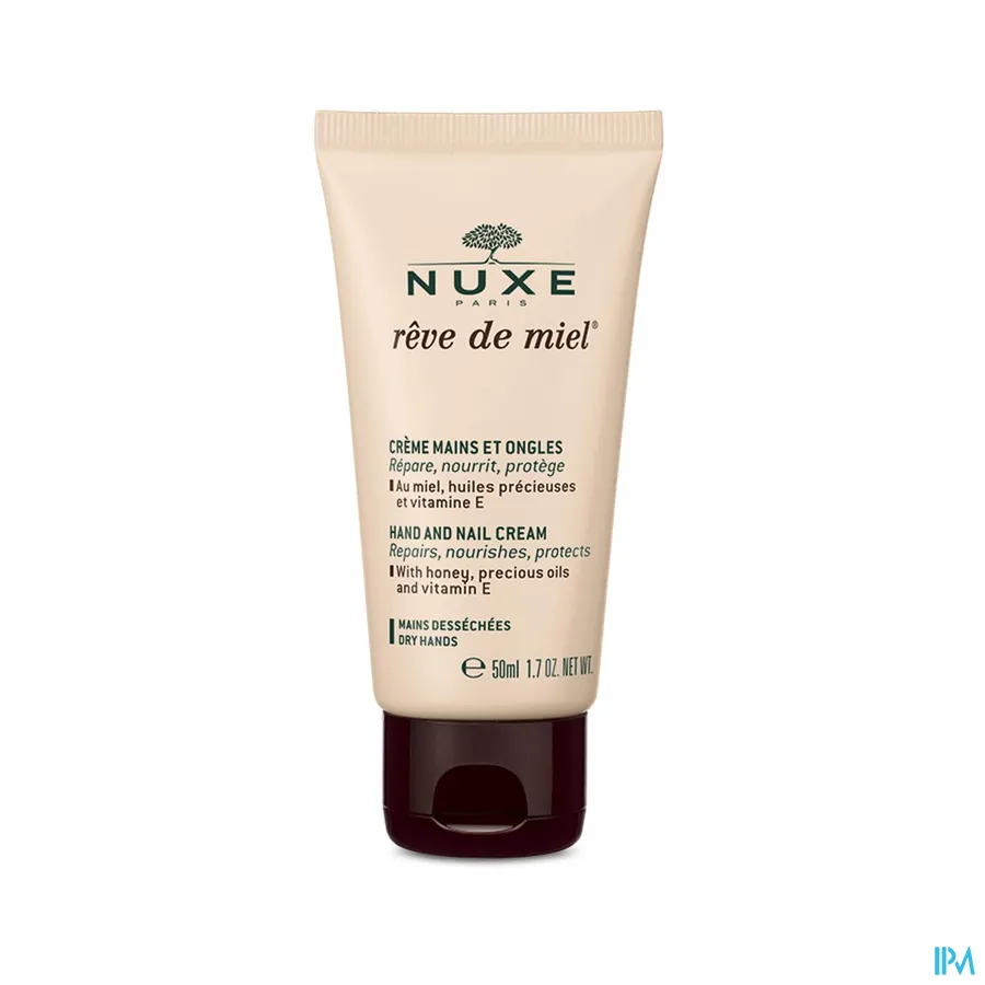 packshot van Nuxe Rêve de Miel Hand- en Nagelcrème 50 ml