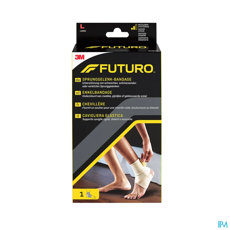 packshot van Futuro Enkelbandage Large