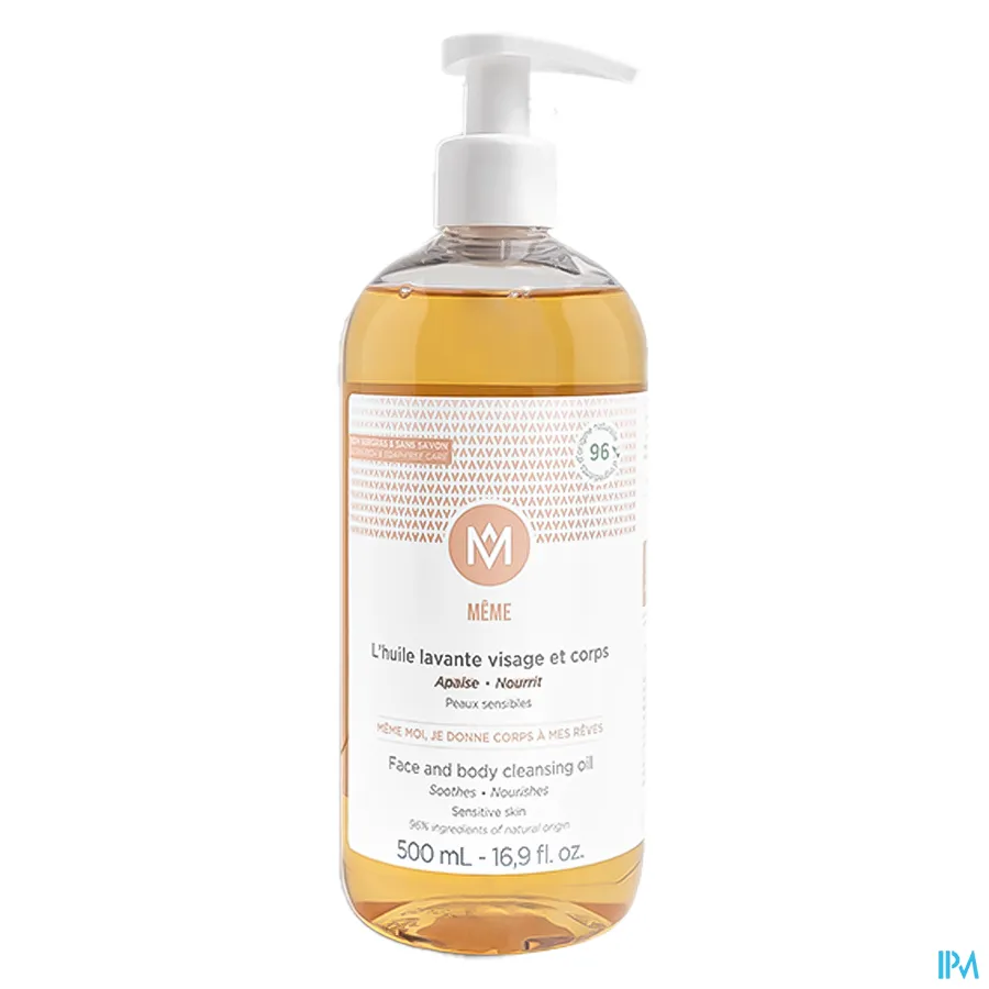 packshot van Meme Reinigenolie Lichaam 500 ml