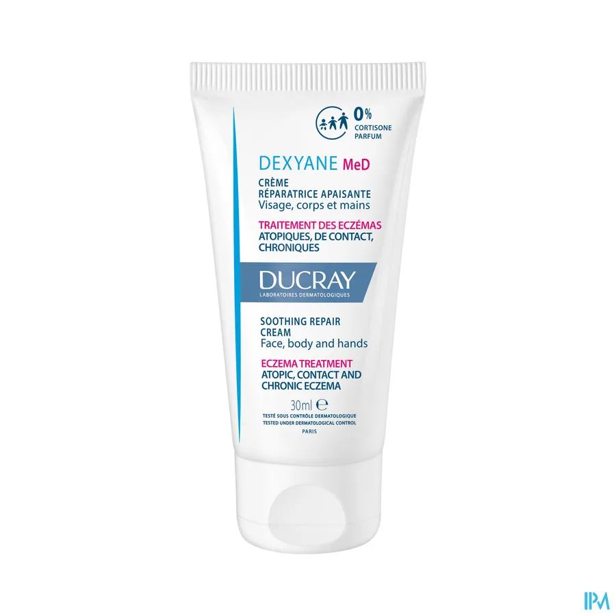 productshot van Ducray Dexyane MeD Herstellende Verzachtende Crème 30 ml
