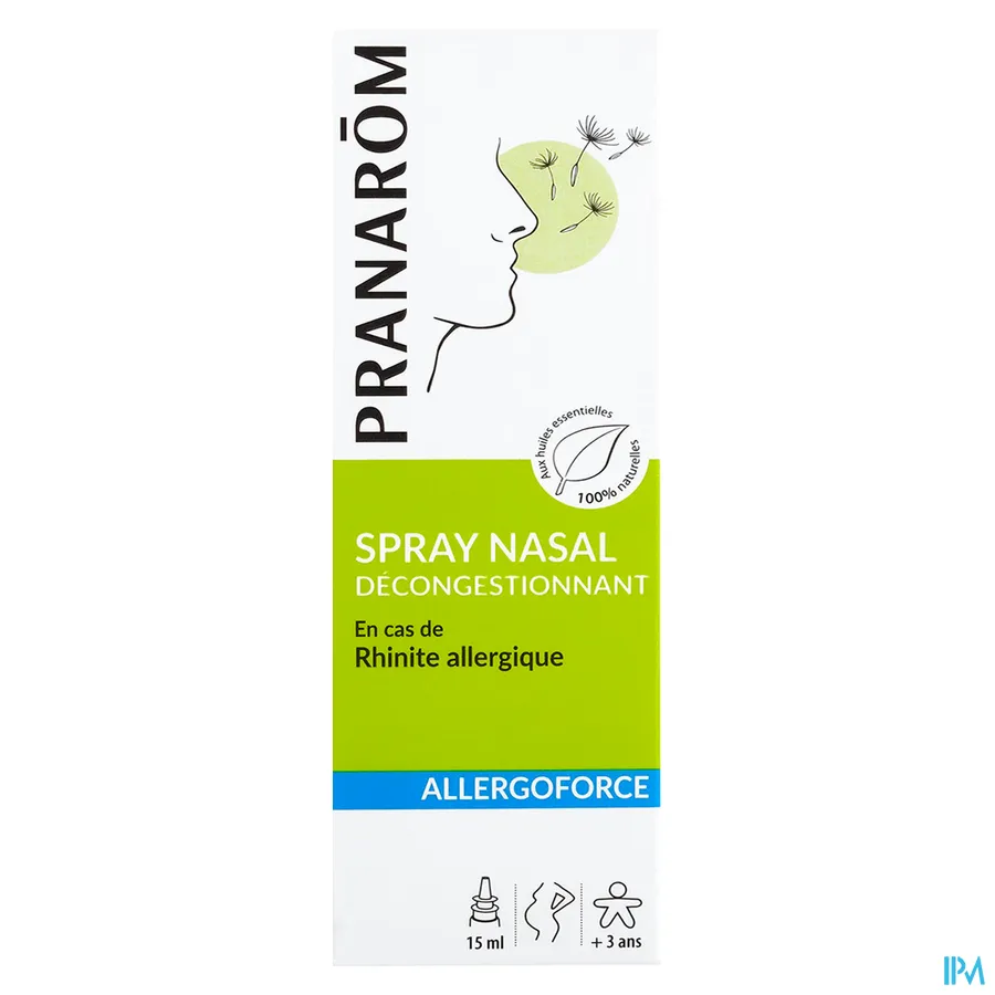 packshot van Pranarom Allergoforce Neusspray 15 ml
